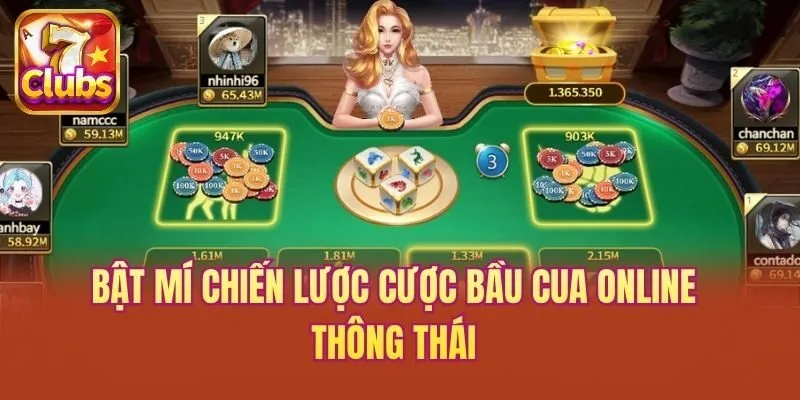 Bật mí chiến lược cược bầu cua online thông thái